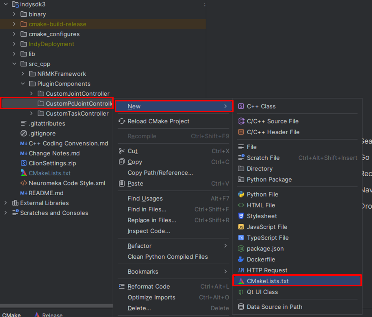 Adding CMakeLists File